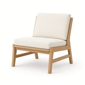 Oak Lounge Chair